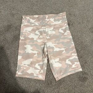 Pink Camo Biker Shorts #camouflage